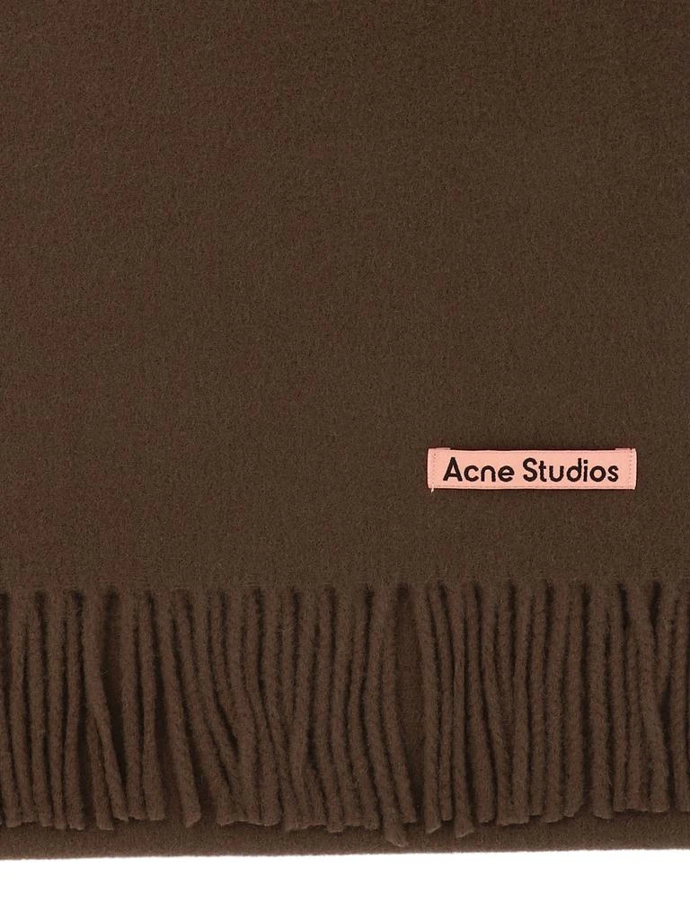 商品Acne Studios|Fringed Scarf Scarves Brown,价格¥810,第2张图片详细描述