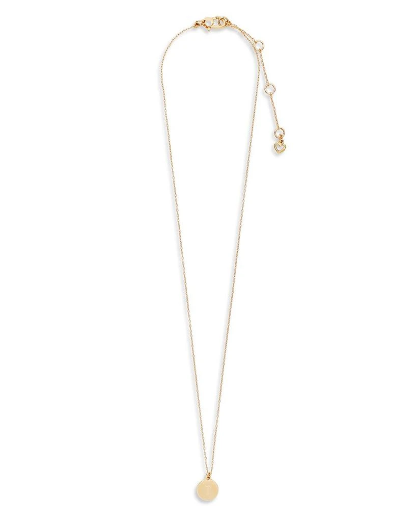 商品Kate Spade|T Mini Pendant Necklace, 17",价格¥331,第1张图片