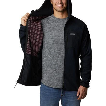 商品Columbia|Outdoor Tracks Hooded Full-Zip Jacket - Men's,价格¥418,第4张图片详细描述