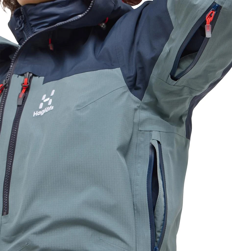商品Haglofs|Spitz GTX PRO Jacket - Women's,价格¥2614,第5张图片详细描述