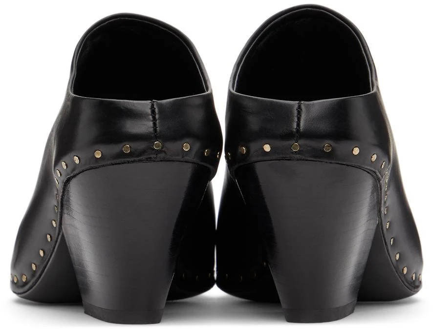 商品Jil Sander|Black Leather Mules,价格¥2814,第4张图片详细描述