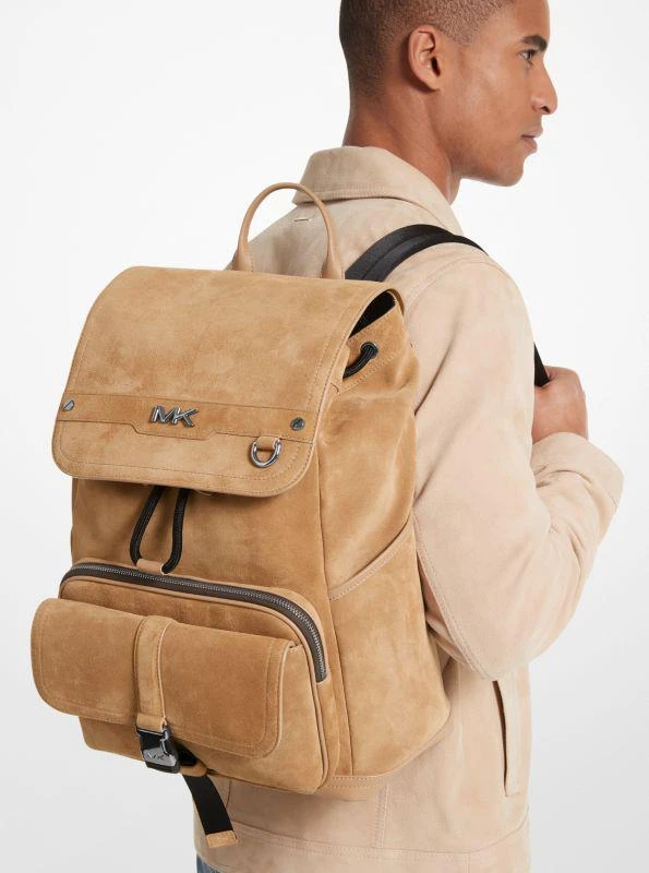 商品Michael Kors|Varick Suede Backpack,价格¥2271,第4张图片详细描述