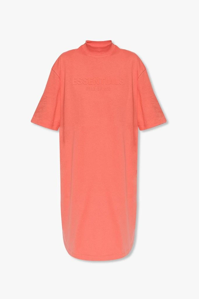 商品Essentials|Fear Of God Essentials Logo Printed Short-Sleeved Dress,价格¥429,第1张图片