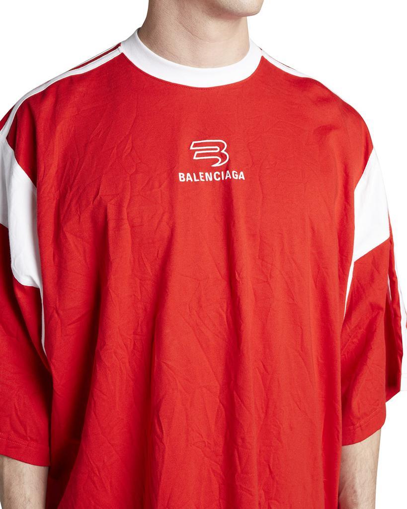 商品Balenciaga|Men's Sporty Boxy T-Shirt,价格¥2871,第7张图片详细描述