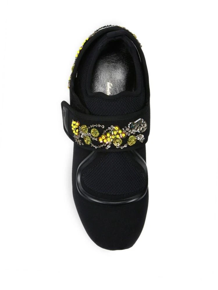 商品Salvatore Ferragamo|Alicidi Embellished Running Sneakers,价格¥2383,第4张图片详细描述