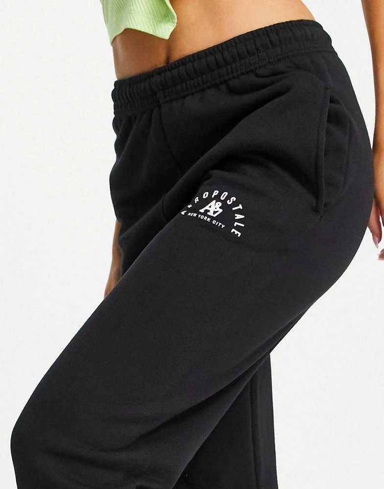 商品Aeropostale|Aeropostale logo joggers in black,价格¥241,第4张图片详细描述