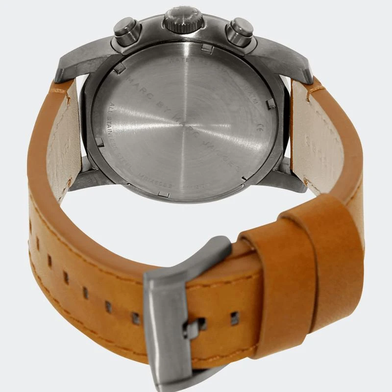 商品Marc Jacobs|Mens Larry MBM5082 Brown Leather Quartz Fashion Watch,价格¥2076,第2张图片详细描述