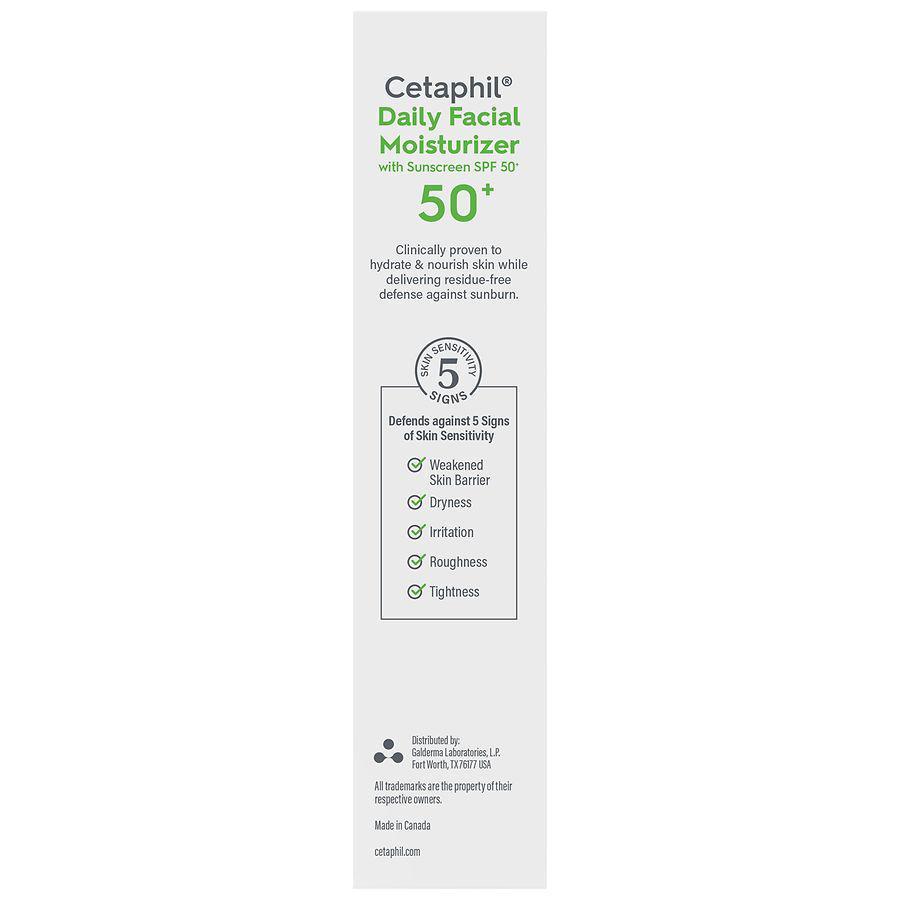 商品Cetaphil|Facial Moisturizer SPF 50,价格¥103,第7张图片详细描述