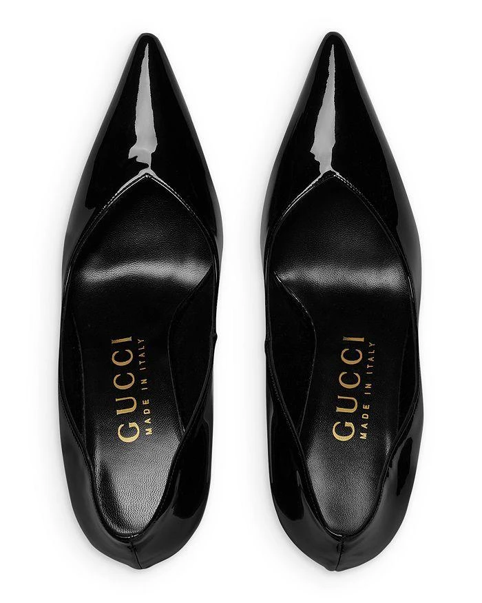 商品Gucci|Women's Pointed Toe High Heel Pumps,价格¥6666,第5张图片详细描述