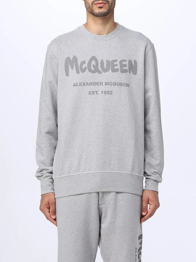 商品Alexander McQueen|Alexander McQueen cotton sweatshirt,价格¥3390,第1张图片