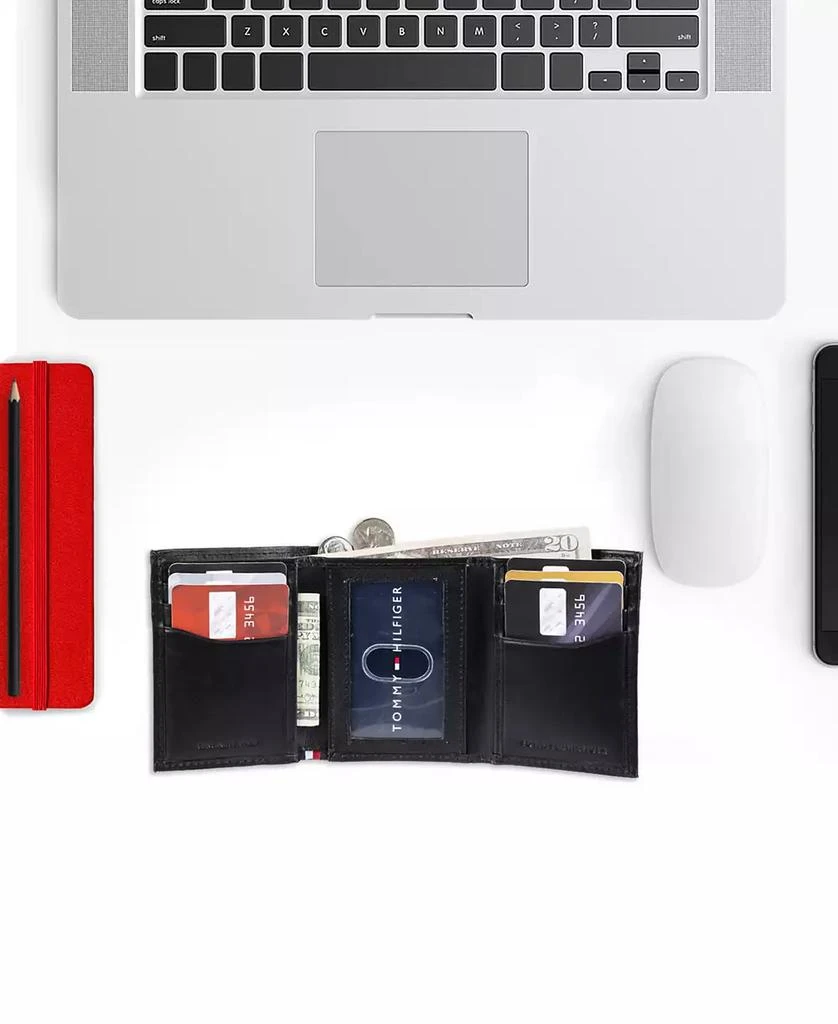 商品Tommy Hilfiger|Men's Tri-Fold RFID Wallet,价格¥228,第4张图片详细描述