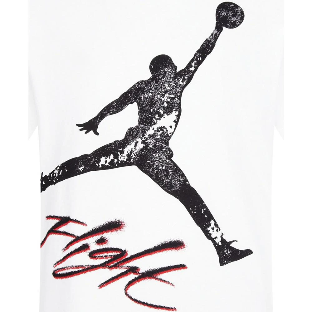 商品Jordan|Big Boys Jumpman Flight Graphic T-shirt,价格¥158,第4张图片详细描述