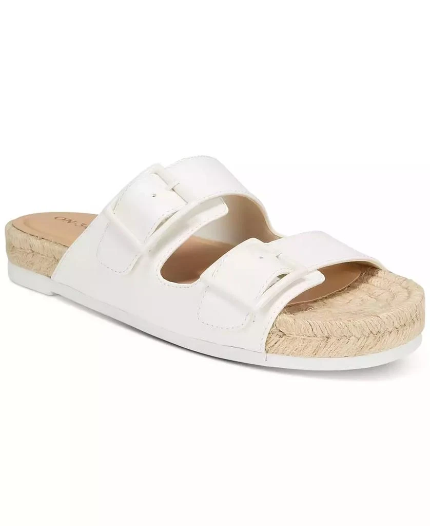 商品On 34th|Women's Milaa Buckled Footbed Sandals, Created for Macy's,价格¥257,第1张图片