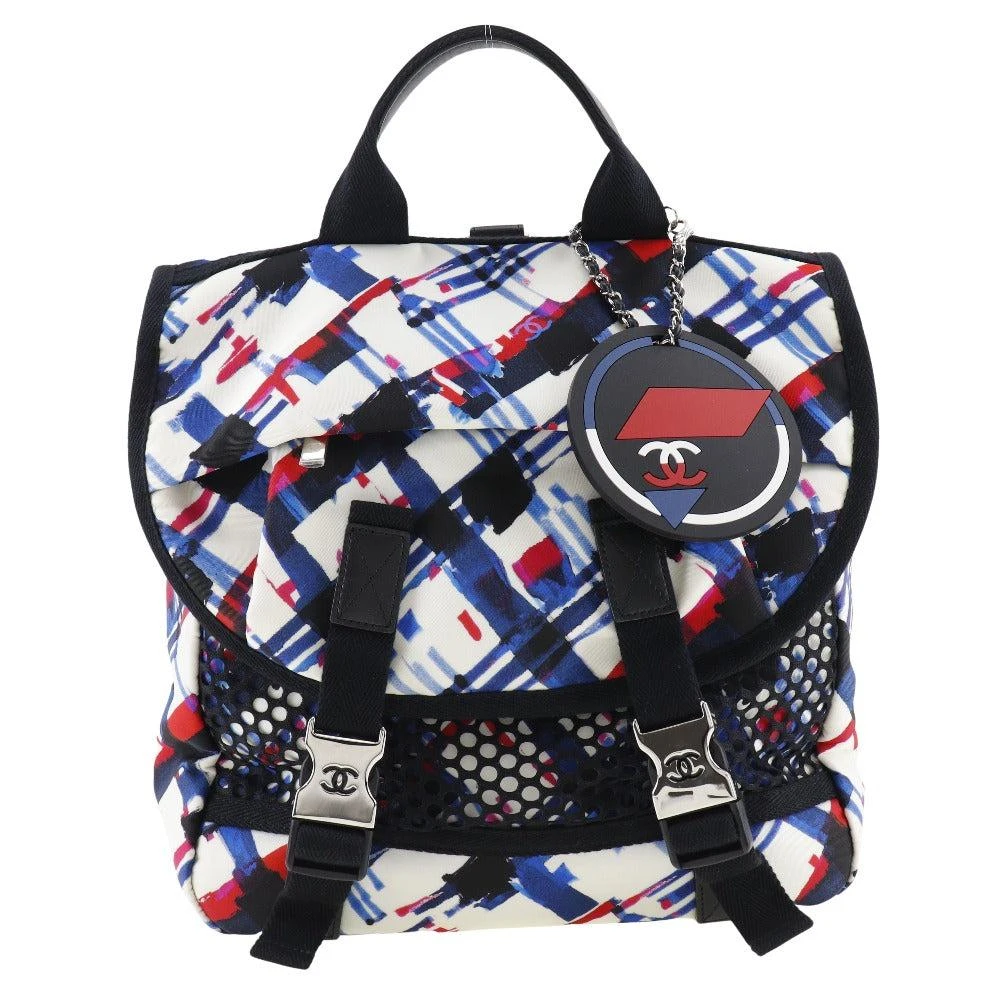 商品[二手商品] Chanel|Chanel Airline  Synthetic Backpack Bag (Pre-Owned),价格¥26154,第1张图片