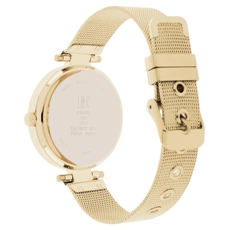 商品INC International|Women's Gold-Tone or Stainless Steel Mesh Bracelet Watch 36mm IN035G, Created for Macy's,价格¥222,第3张图片详细描述