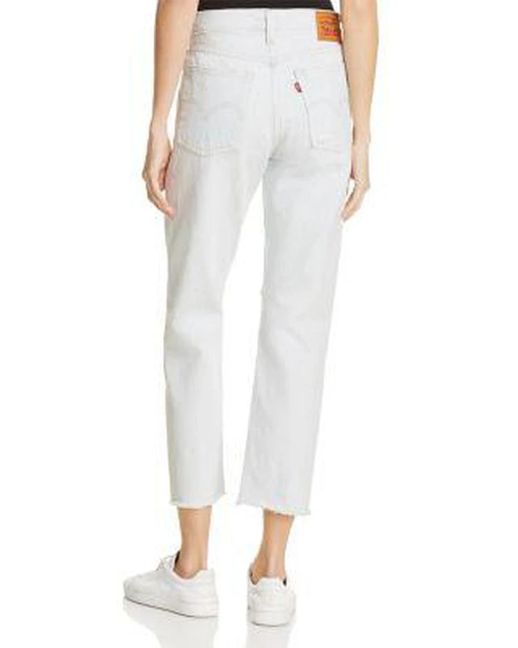 商品Levi's|女士牛仔裤 Wedgie Straight Jeans in Thin Ice - 100% Exclusive,价格¥275,第2张图片详细描述