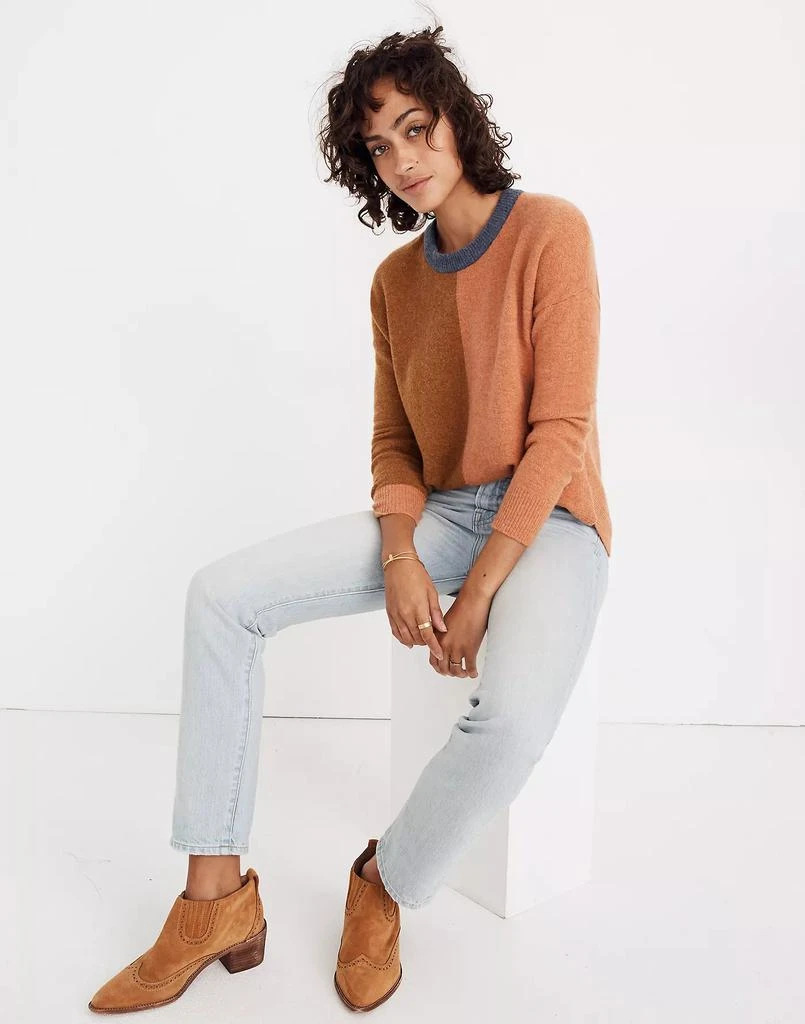 商品Madewell|Westlake Colorblock Pullover Sweater in Coziest Yarn,价格¥476,第3张图片详细描述