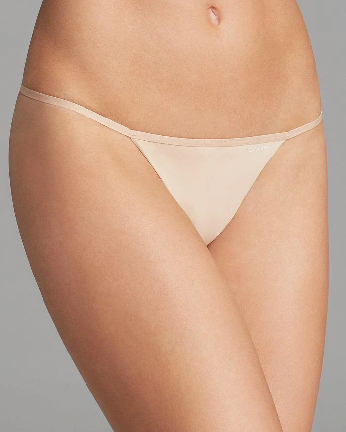 商品Calvin Klein|Sleek String Thong,价格¥85,第1张图片