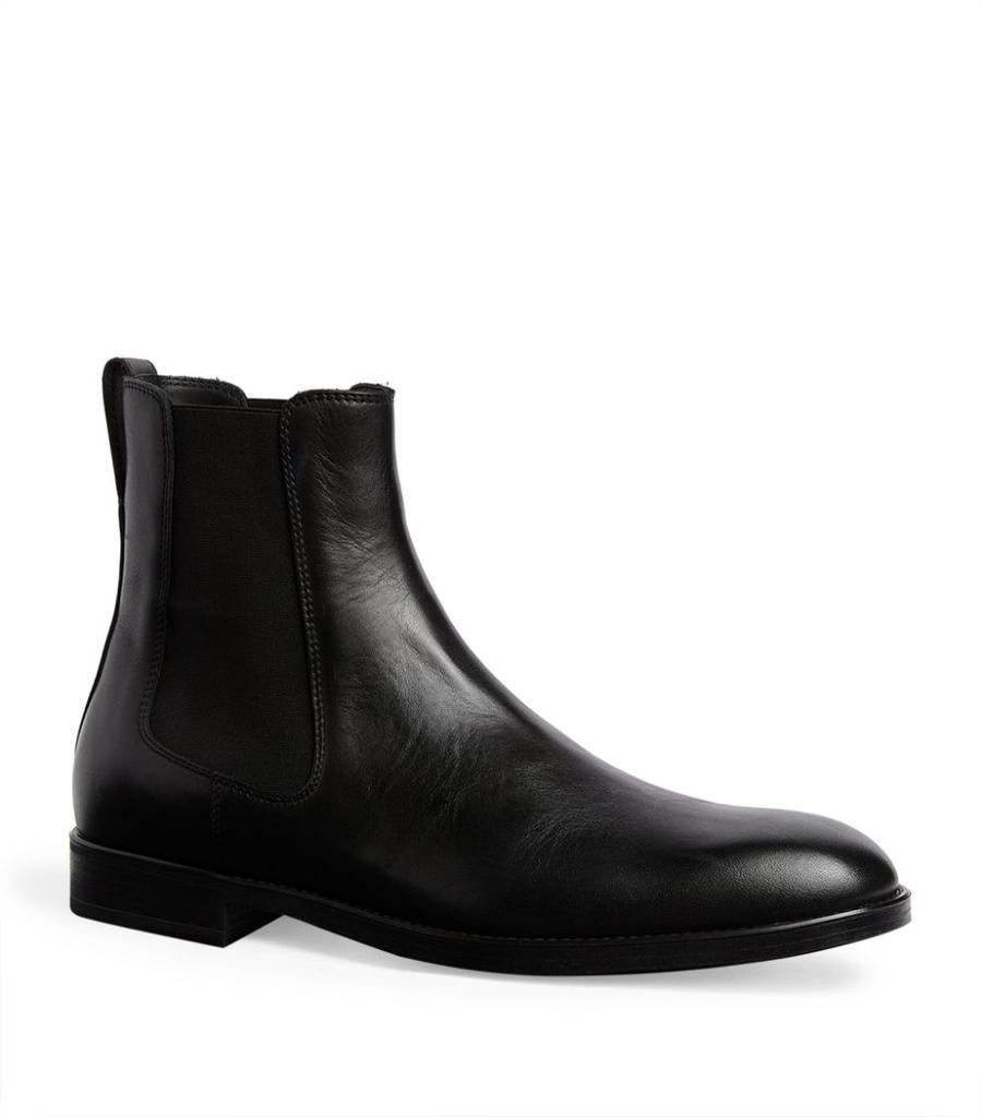 商品Tom Ford|Leather Robert Chelsea Boots,价格¥8358,第5张图片详细描述
