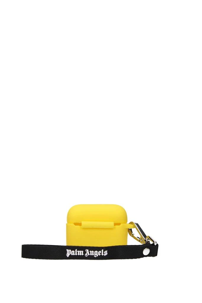 商品Palm Angels|Gift ideas airpods case Silicone Yellow,价格¥458,第2张图片详细描述