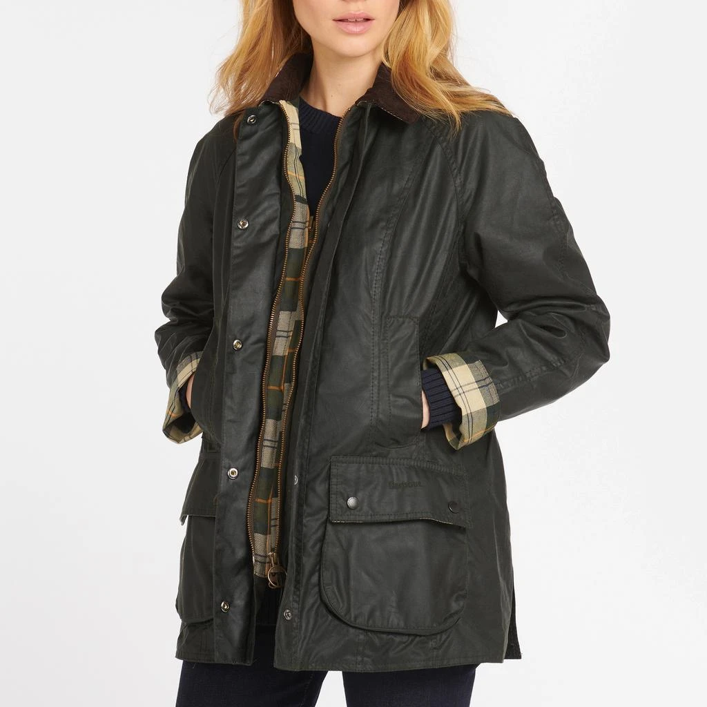 商品Barbour|女式 Beadnell系列 蜡质夹克,价格¥2412,第1张图片