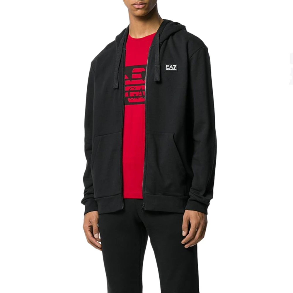 EMPORIO ARMANI 黑色男士卫衣/帽衫 6GPM97-PJ07Z-1200 商品