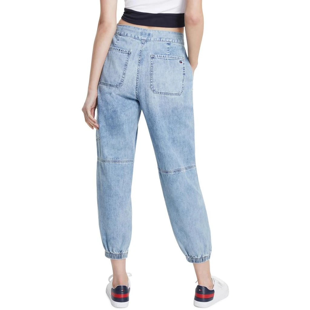 商品Tommy Jeans|Womens High Rise Jogger Cargo Jeans,价格¥346,第2张图片详细描述