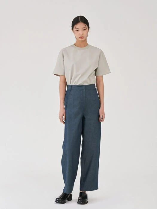 商品MORE OR LESS|Crispy Half Sleeve Shirts (Green Tea),价格¥809,第1张图片