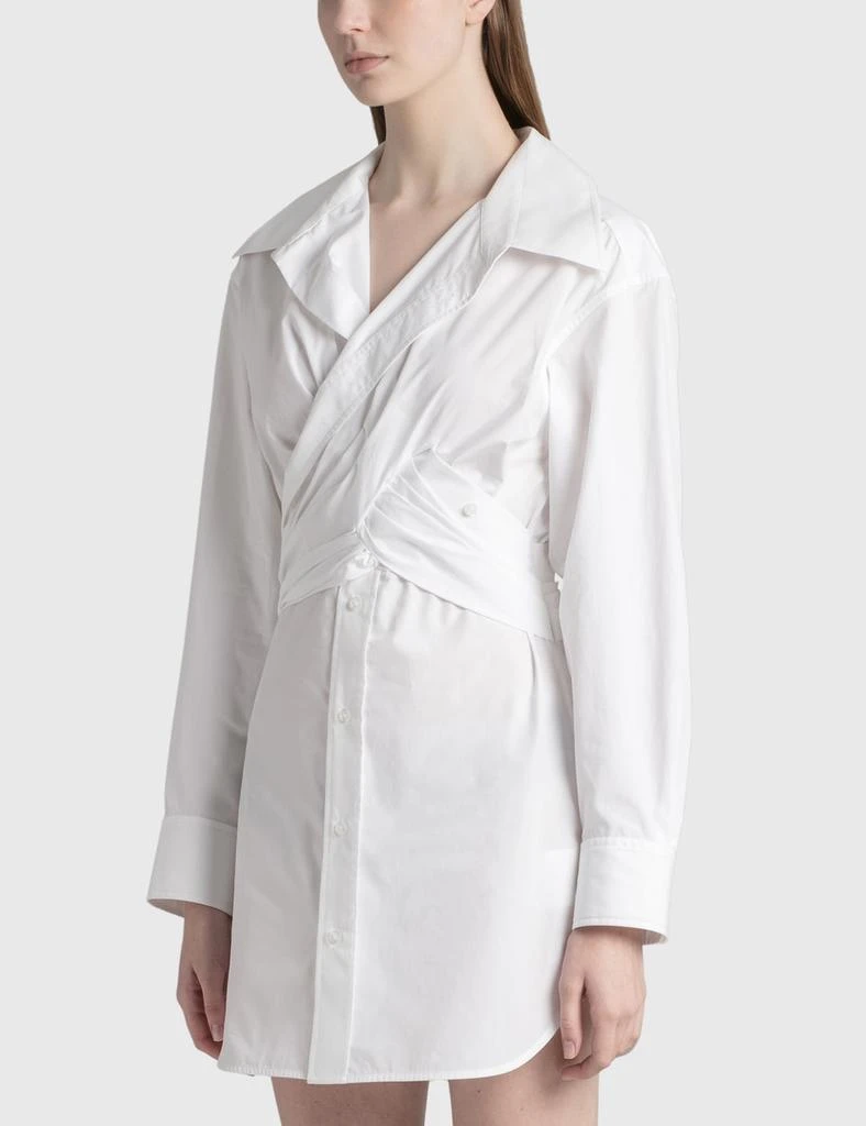 商品Alexander Wang|Cross Drape Shirt Dress,价格¥1467,第2张图片详细描述