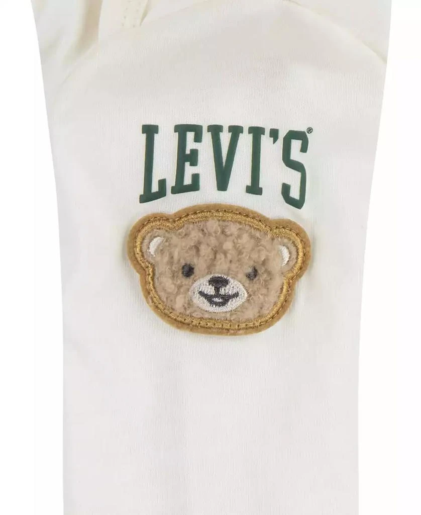 商品Levi's|Baby Boys Deboss Overall and Bodysuit, 2-Piece Set,价格¥218,第3张图片详细描述
