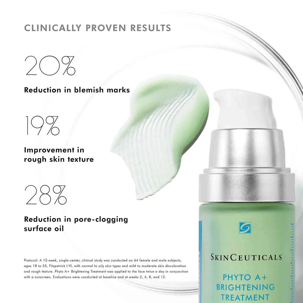 商品SkinCeuticals|SkinCeuticals Phyto A+ Brightening Treatment Lightweight Moisturizer,价格¥906,第4张图片详细描述