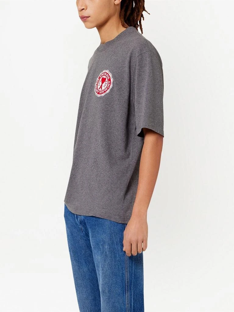 商品AMI|Ami de coeur patch t-shirt,价格¥748,第4张图片详细描述