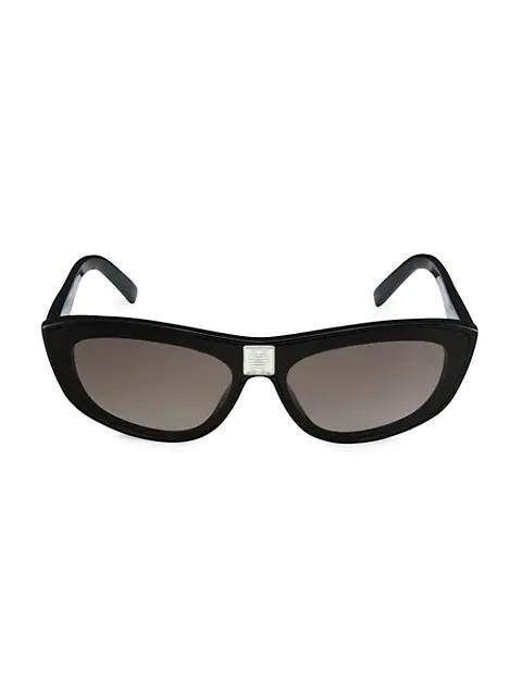 商品Givenchy|4Gem 146MM Oval Sunglasses,价格¥4505,第1张图片