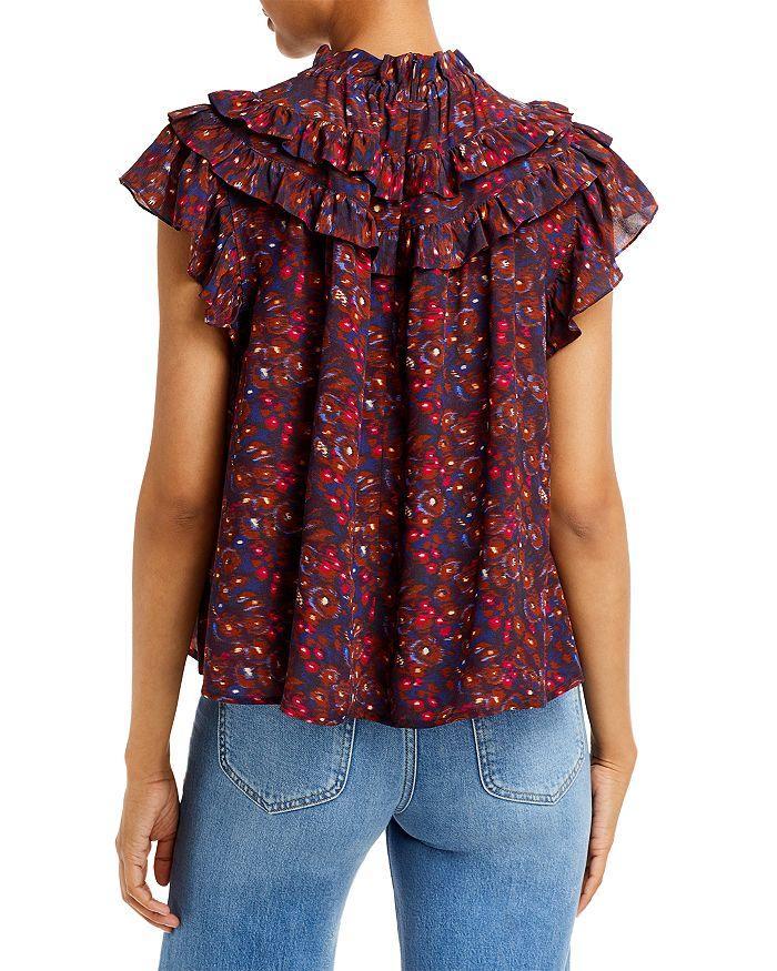 商品Sea|Ilana Ikat Ruffle Top,价格¥1212,第5张图片详细描述