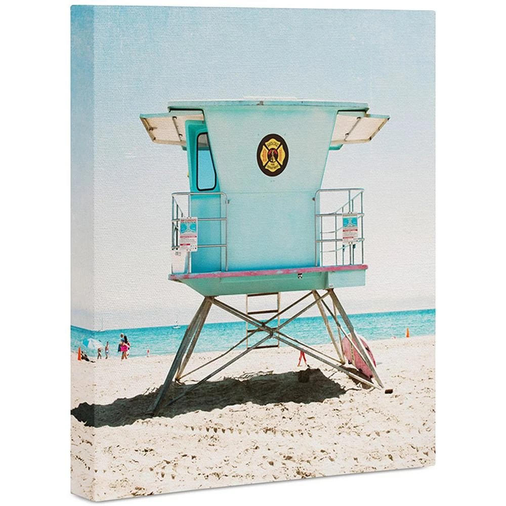 商品DENY Designs|Bree Madden Santa Cruz Summer Art Canvas 24 x 30",价格¥845,第1张图片