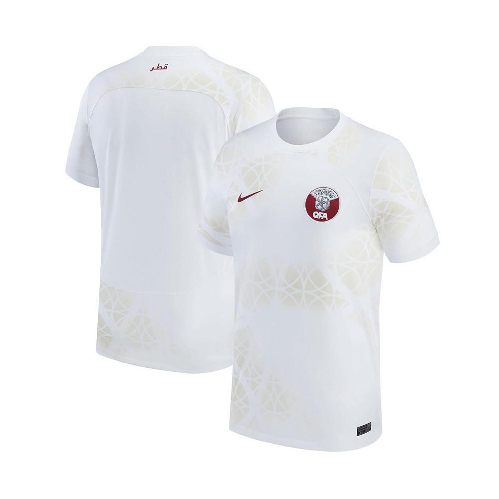 商品NIKE|Men's White Qatar National Team 2022/23 Away Replica Jersey,价格¥699,第4张图片详细描述