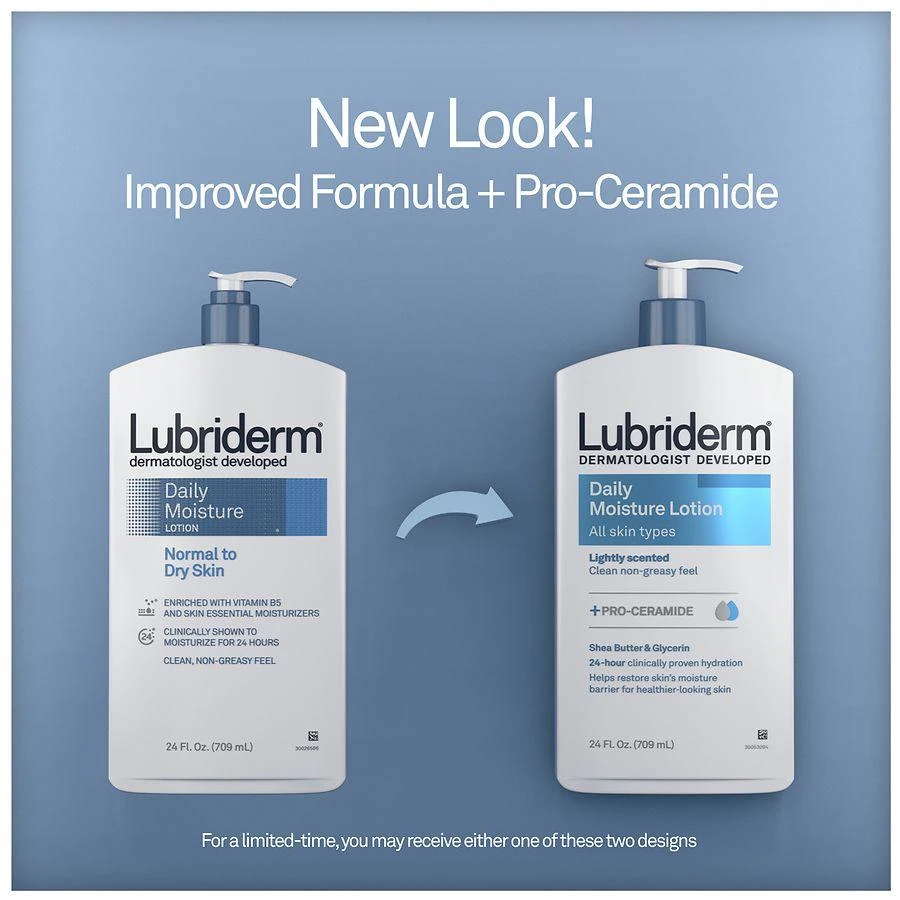 商品Lubriderm|强生Lubriderm 维B5 保湿润肤乳,价格¥134,第3张图片详细描述