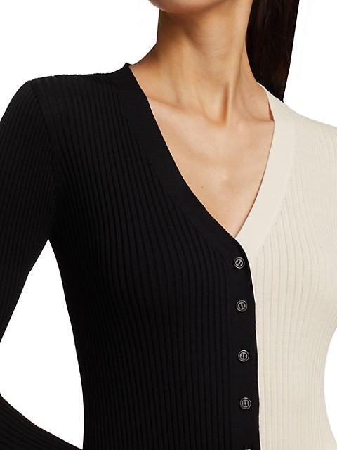 Shoko Colorblock Body-Con Sweaterdress商品第6张图片规格展示
