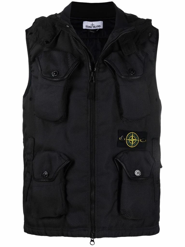 商品Stone Island|STONE ISLAND - Nylon Gilet,价格¥9273,第1张图片