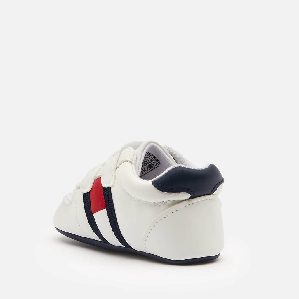 商品Tommy Hilfiger|Tommy Hilfiger Babies' Velcro Shoe - White/Blue,价格¥334,第4张图片详细描述