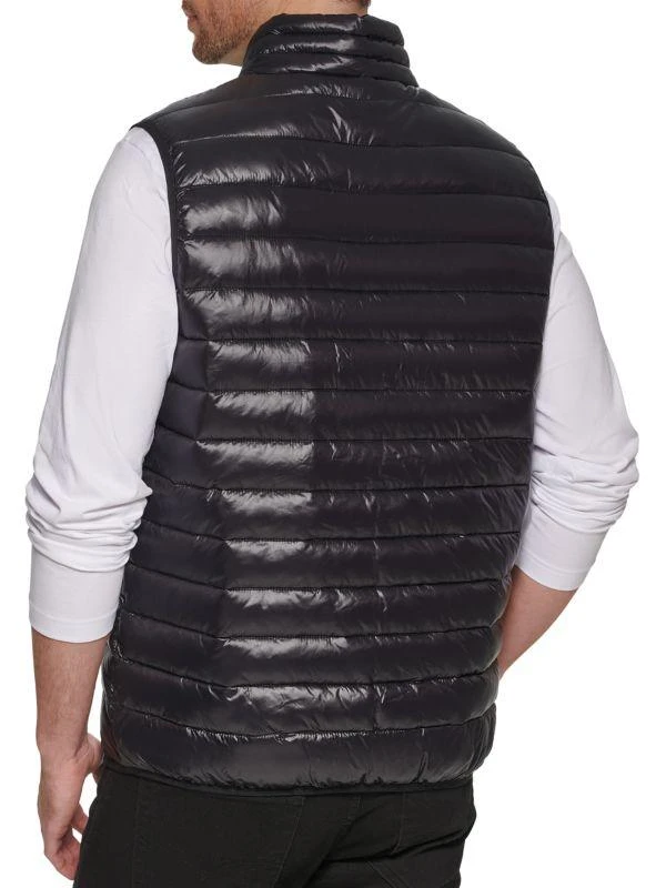 商品GUESS|Logo Quilted Puffer Vest,价格¥373,第2张图片详细描述