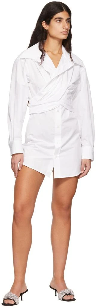 商品Alexander Wang|White Cotton Mini Dress,价格¥836,第4张图片详细描述
