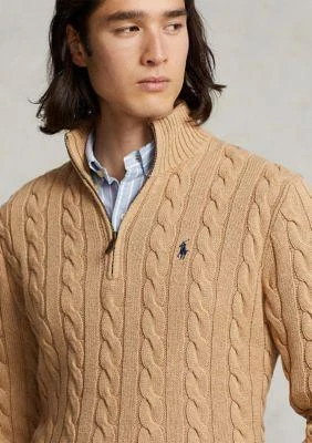 商品Ralph Lauren|Ralph Lauren Cable Knit Cotton Sweater,价格¥787,第3张图片详细描述