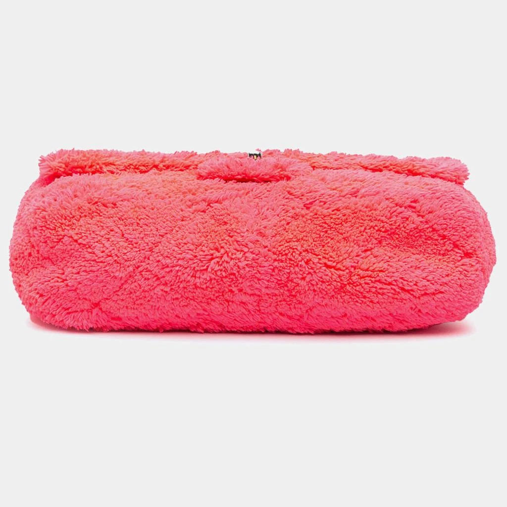 商品[二手商品] Chanel|Chanel Pink Medium Quilted Terry Cloth Coco Beach Flap,价格¥26344,第3张图片详细描述