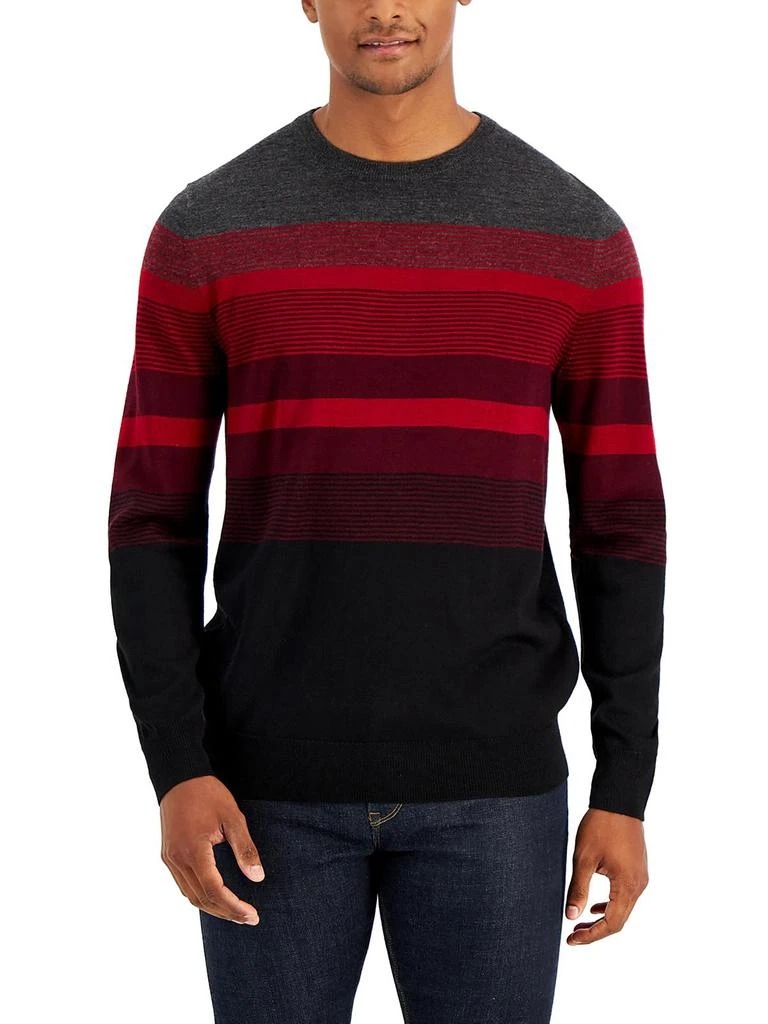 商品Club Room|Mens Wool Blend Crewneck Pullover Sweater,价格¥170,第2张图片详细描述