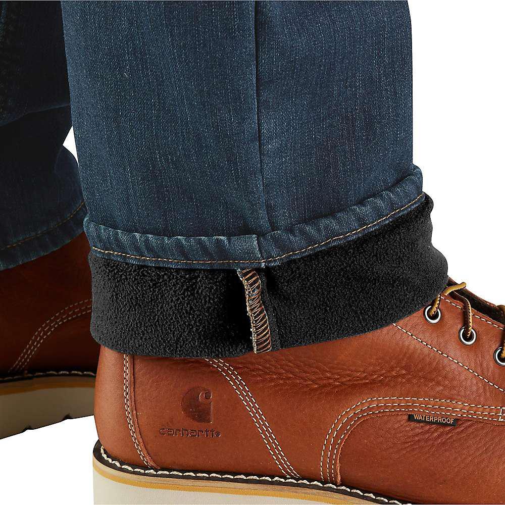 商品Carhartt|Carhartt Men's Rugged Flex Relaxed Fit Fleece Lined 5 Pocket Jean,价格¥447,第4张图片详细描述