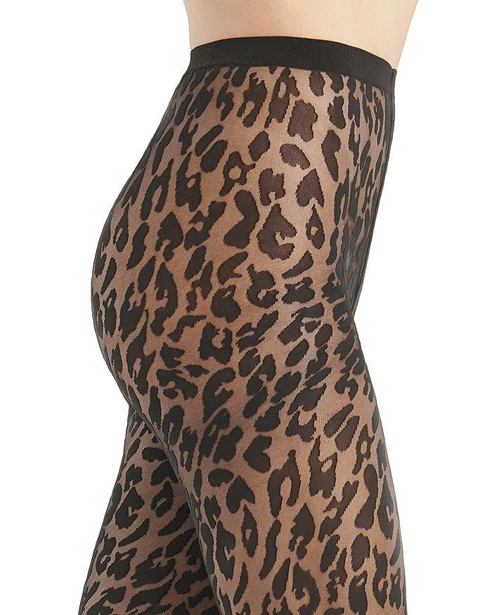 商品Wolford|Matte Leopard Print Tights,价格¥412,第3张图片详细描述