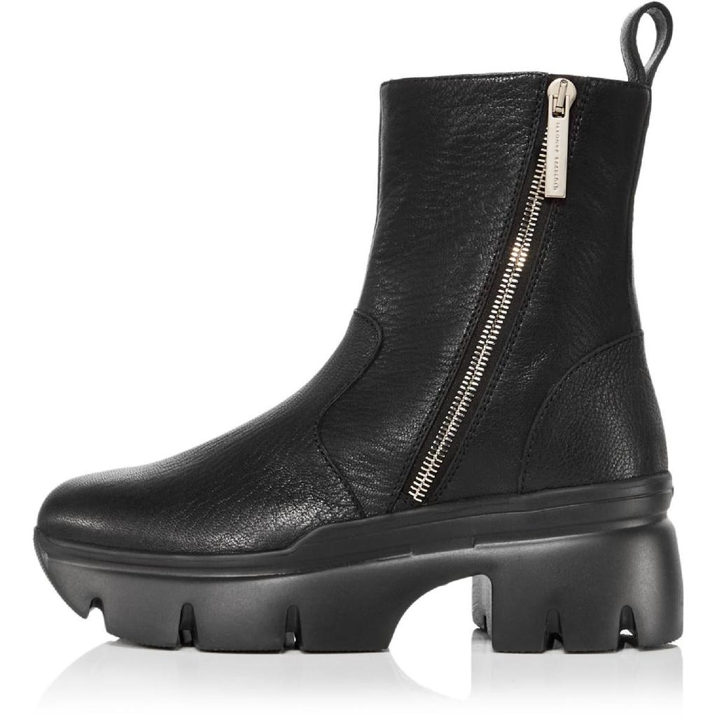 Giuseppe Zanotti Womens Saky Leather Laceless Chelsea Boots商品第4张图片规格展示