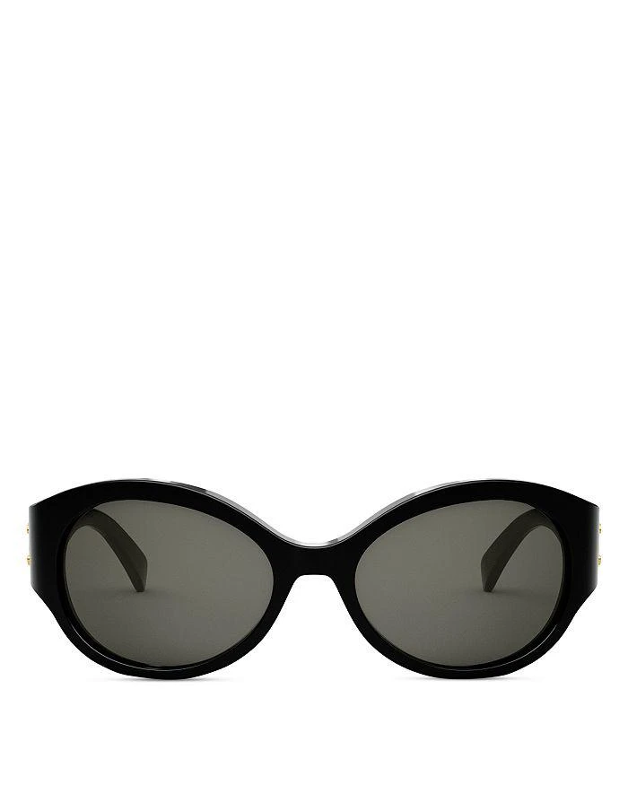 商品Celine|Triomphe Oval Sunglasses, 62mm,价格¥3818,第2张图片详细描述