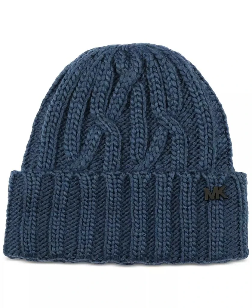 商品Michael Kors|Men's Plaited Cable-Knit Cuffed Hat,价格¥217,第1张图片